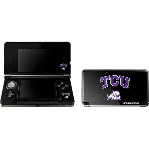 Texas Christian University TCU Horned Frogs Logo Nintendo Skins